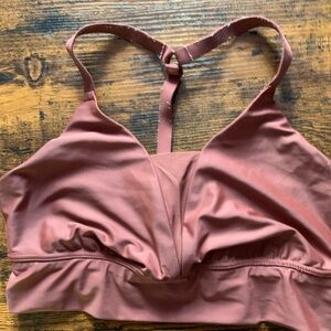 Brown offline by aerie sport bra